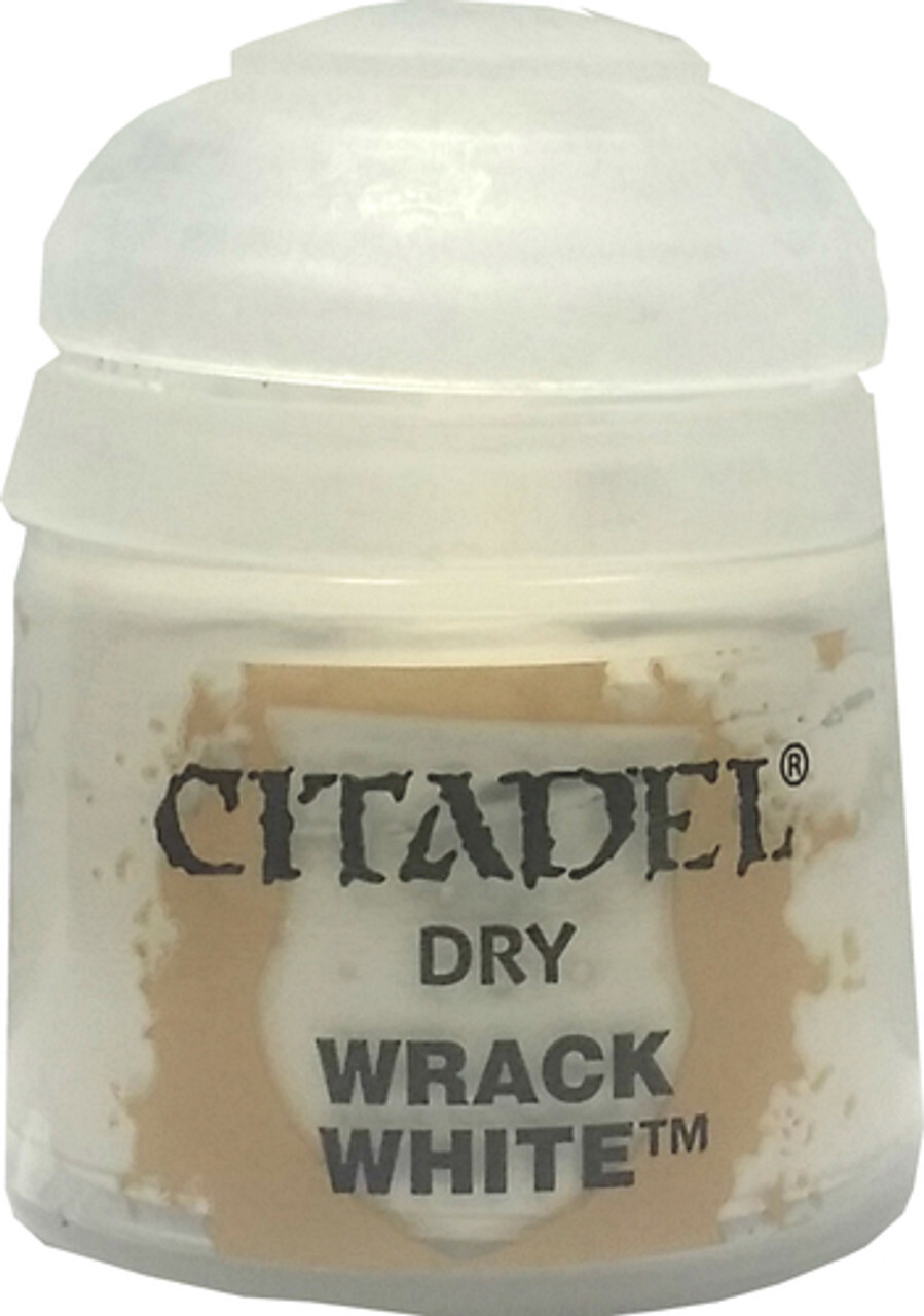 Аксессуары Citadel Dry Paint: Wrack White (12ml)
Аксессуары Citadel Dry Paint: Wrack White (12ml)