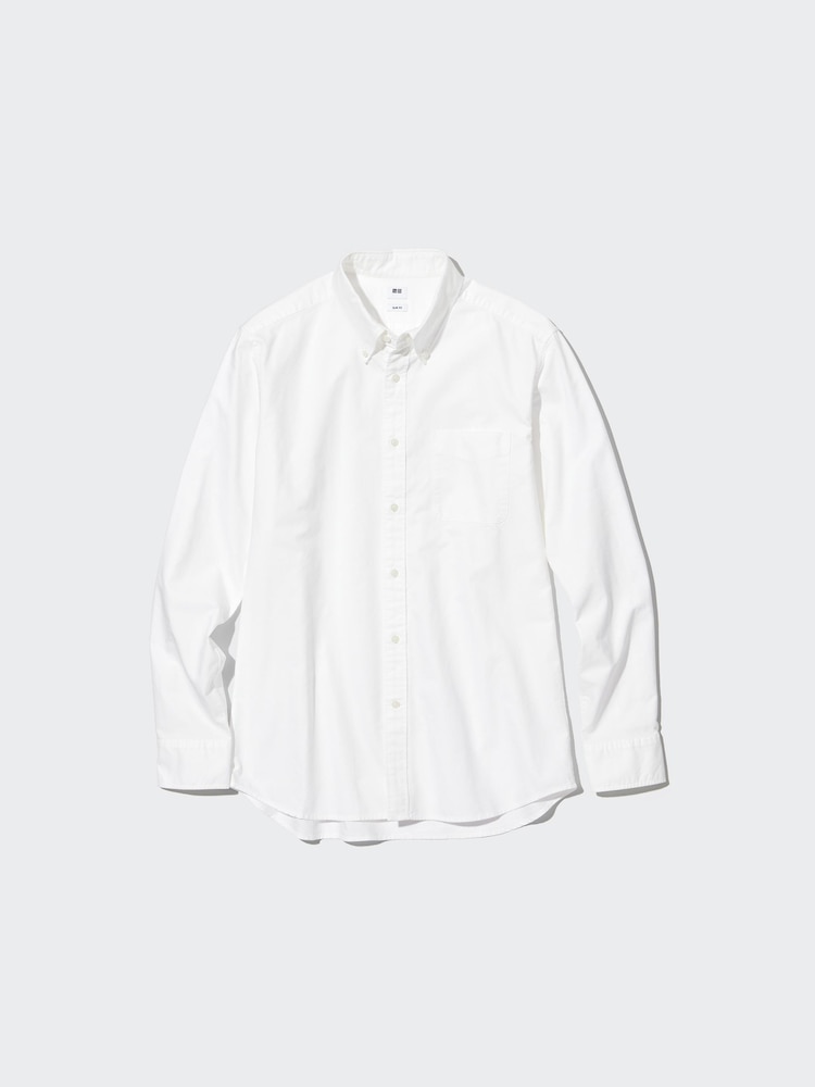 Рубашка Оксфорд узкий крой Uniqlo, цвет 01 белый
Рубашка Оксфорд узкий крой Uniqlo, цвет 01 белый