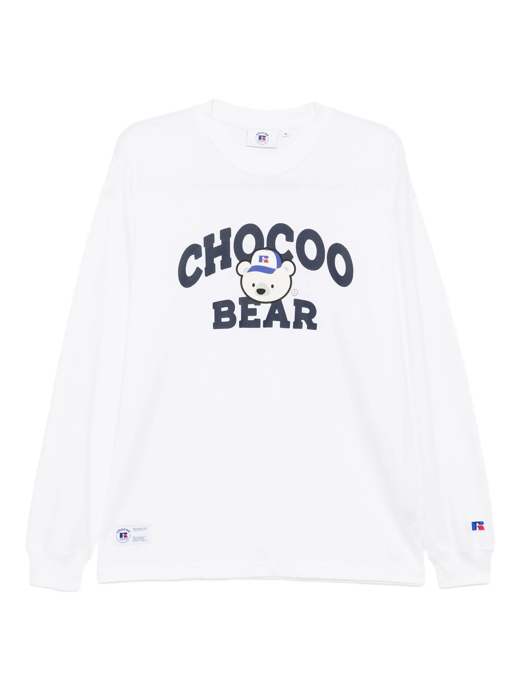 Футболка с круглым вырезом Chocoolate, белый
Футболка с круглым вырезом Chocoolate, белый