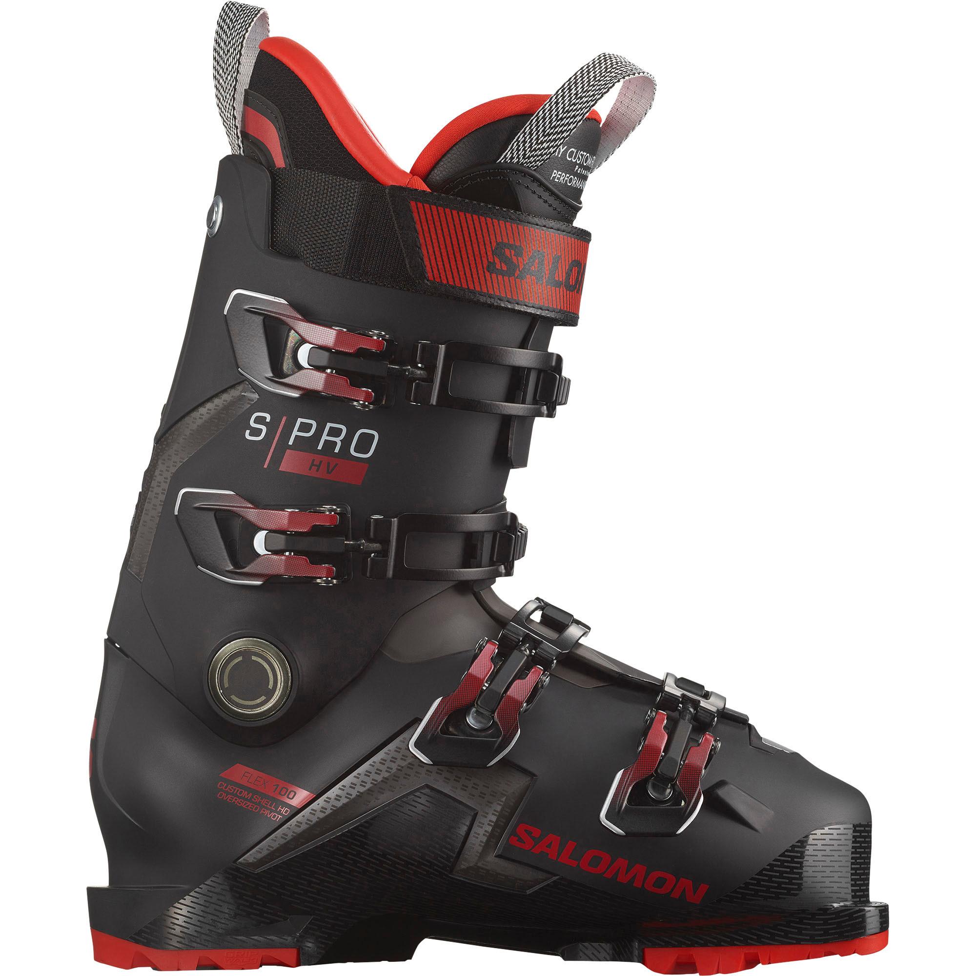 Мужские горнолыжные ботинки S/PRO HV 100 '25 Salomon, Black/Red/Beluga
Мужские горнолыжные ботинки S/PRO HV 100 '25 Salomon, Black/Red/Beluga