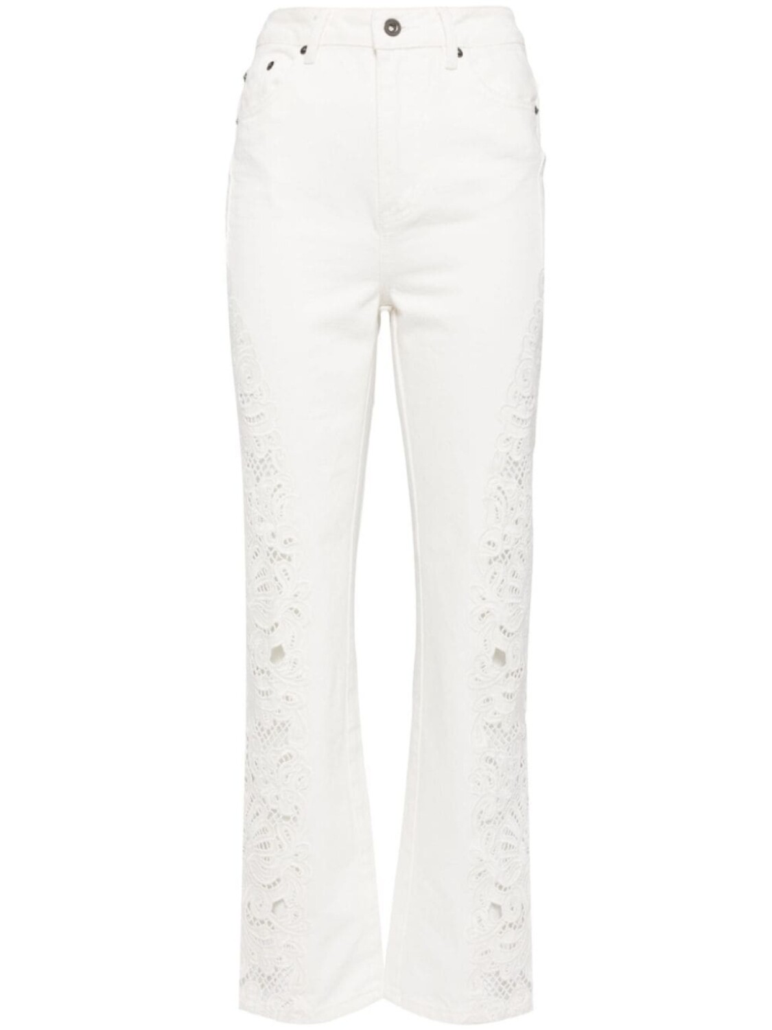 Self-Portrait джинсы с вышивкой, белый
Self-Portrait джинсы с вышивкой, белый