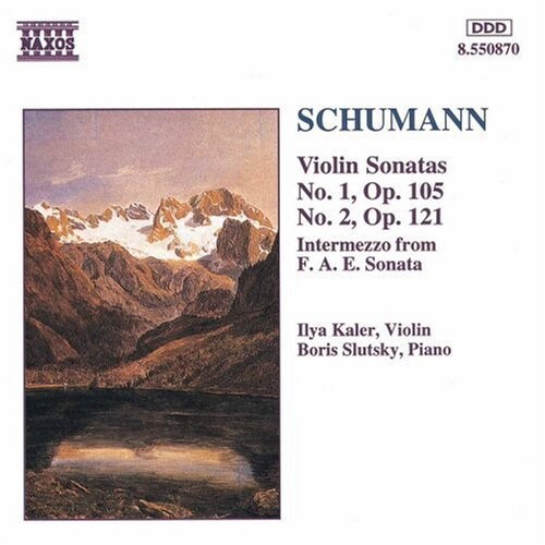 CD диск Schumann / Kaler / Slutsky: Violin Sonatas 1 & 2
CD диск Schumann / Kaler / Slutsky: Violin Sonatas 1 & 2