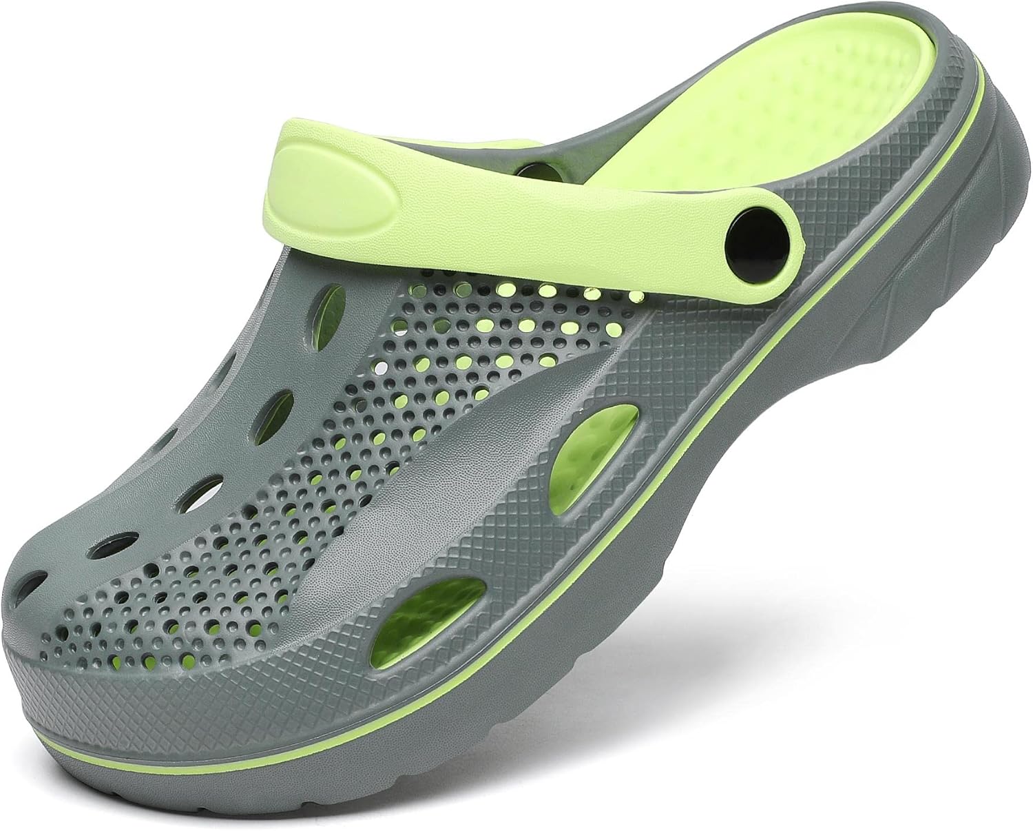 Мужские и женские сабо SOSOWHLTE с поддержкой свода стопы, садовые туфли, и пляжные шлепанцы с съемной стелькой, зеленый/серый
Мужские и женские сабо SOSOWHLTE с поддержкой свода стопы, садовые туфли, и пляжные шлепанцы с съемной стелькой, зеленый/серый