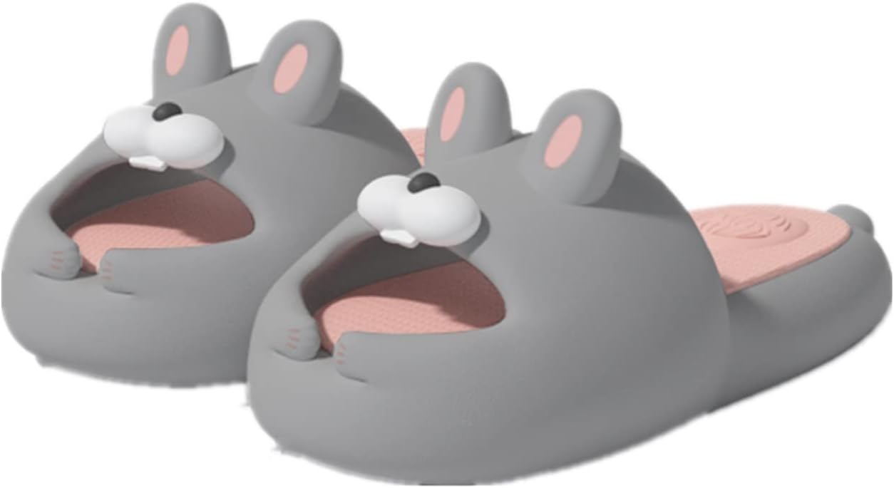 Тапочки Aoakva Kawaii Кавайные Сабо Мюли для девочек и женщин Милейшие тапочки с зайчиком для летнего душа Нескользящие пляжные тапочки EVA Мягкие и прочные, серый
Тапочки Aoakva Kawaii Кавайные Сабо Мюли для девочек и женщин Милейшие тапочки с зайчиком для летнего душа Нескользящие пляжные тапочки EVA Мягкие и прочные, серый