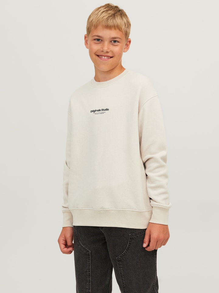 Толстовка JACK & JONES Junior, белый
Толстовка JACK & JONES Junior, белый