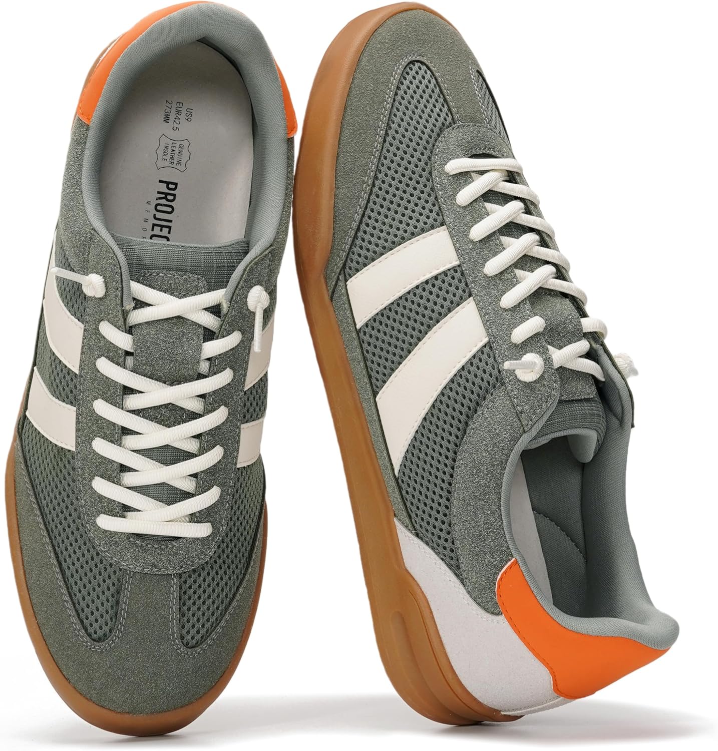 Мужские кроссовки Project Cloud - стелька из пены с эффектом памяти - легкие и нескользящие повседневные туфли на шнуровке для мужчин - мужская повседневная мода (HIS VERDY), Olive
Мужские кроссовки Project Cloud - стелька из пены с эффектом памяти - легкие и нескользящие повседневные туфли на шнуровке для мужчин - мужская повседневная мода (HIS VERDY), Olive