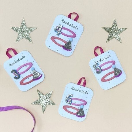 Rockahula Kids — 2 заколки для волос на день рождения, 4 шт
Rockahula Kids — 2 заколки для волос на день рождения, 4 шт