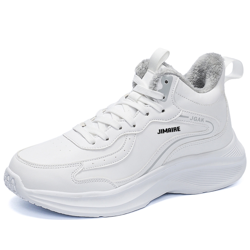 King Jinmai Скользоустойчивые утепленные полувысокие повседневные туфли мужские белые, цвет White
King Jinmai Скользоустойчивые утепленные полувысокие повседневные туфли мужские белые, цвет White