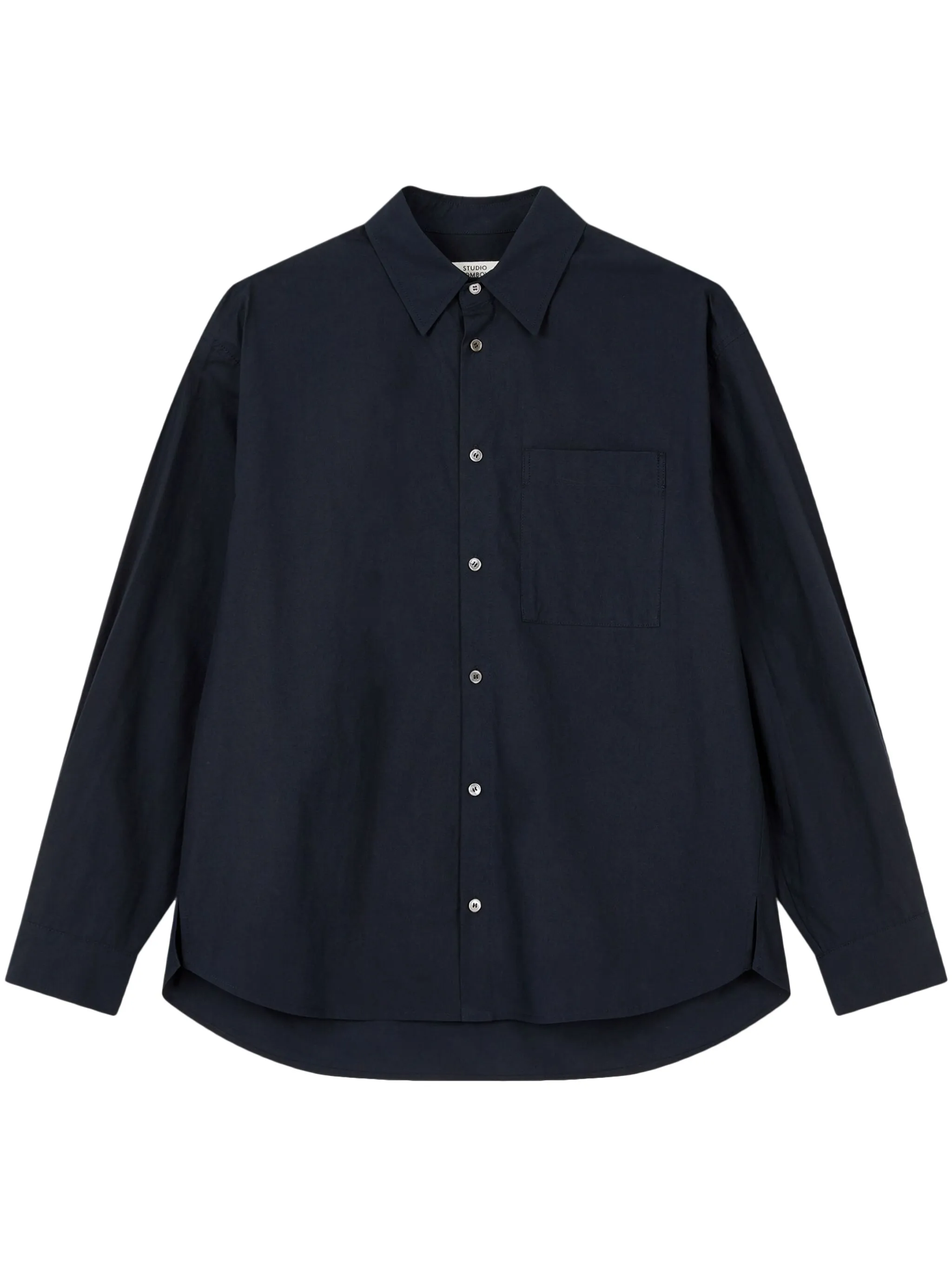 Хлопковая рубашка Studio Tomboy, синий
Хлопковая рубашка Studio Tomboy, синий