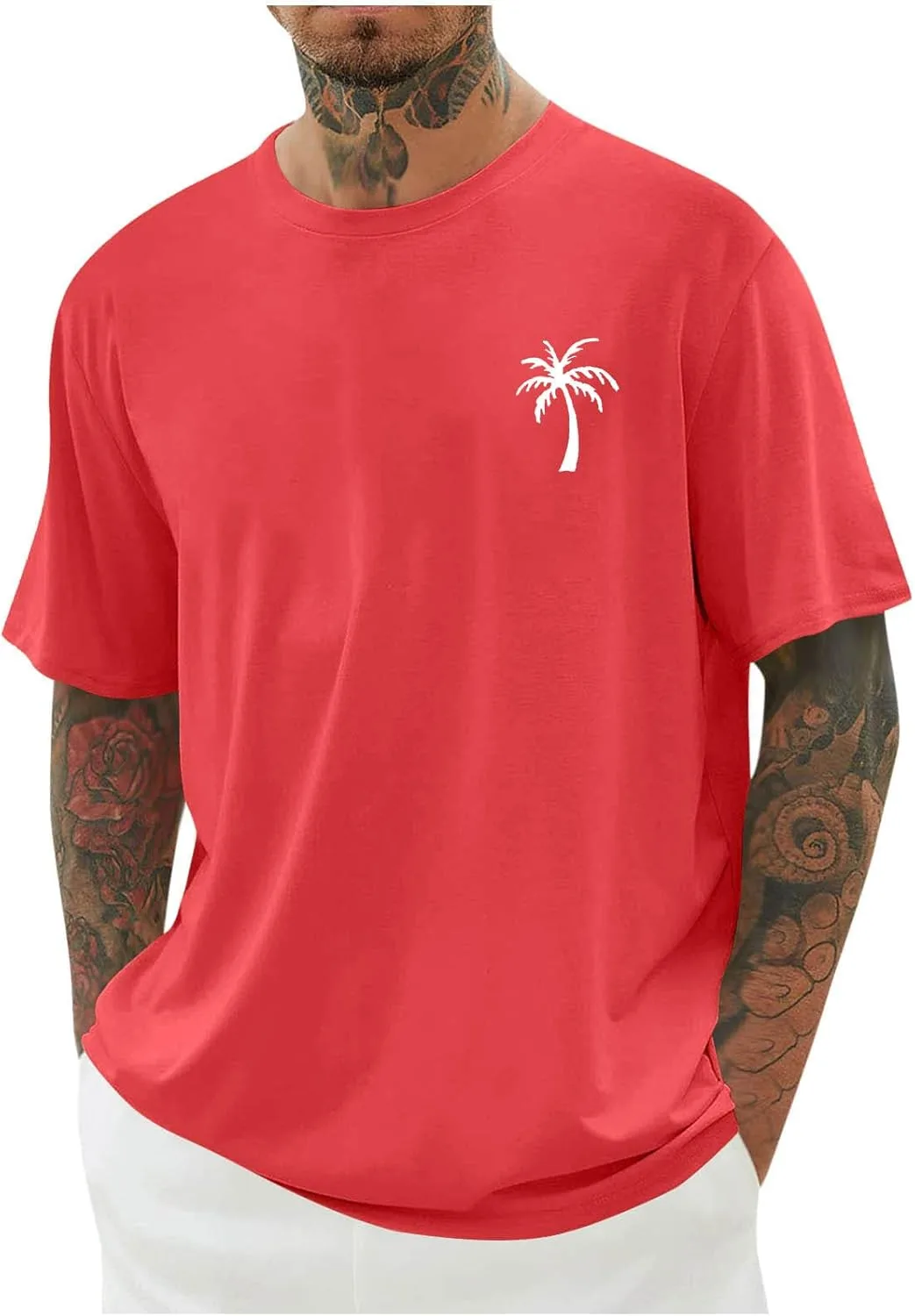 Футболка для мужчин Oversized Drop Shoulder с принтом Palm Tree FOCLMP
Футболка для мужчин Oversized Drop Shoulder с принтом Palm Tree FOCLMP