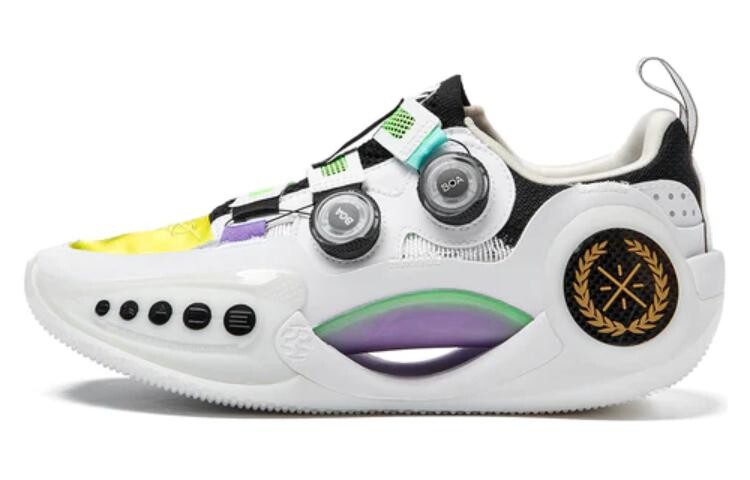 Баскетбольные кроссовки WOW 9 для мужчин с низким верхом, белые/желтые/зеленые Lining
Баскетбольные кроссовки WOW 9 для мужчин с низким верхом, белые/желтые/зеленые Lining