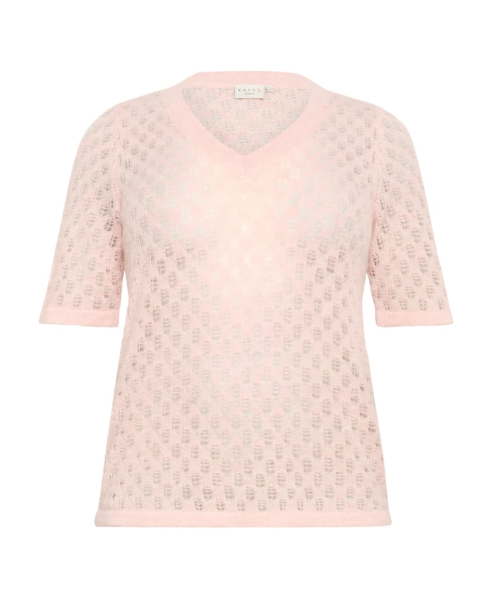 Меланжевый пуловер Lotus с V-образным вырезом Kaffe Curve, розовый
Меланжевый пуловер Lotus с V-образным вырезом Kaffe Curve, розовый