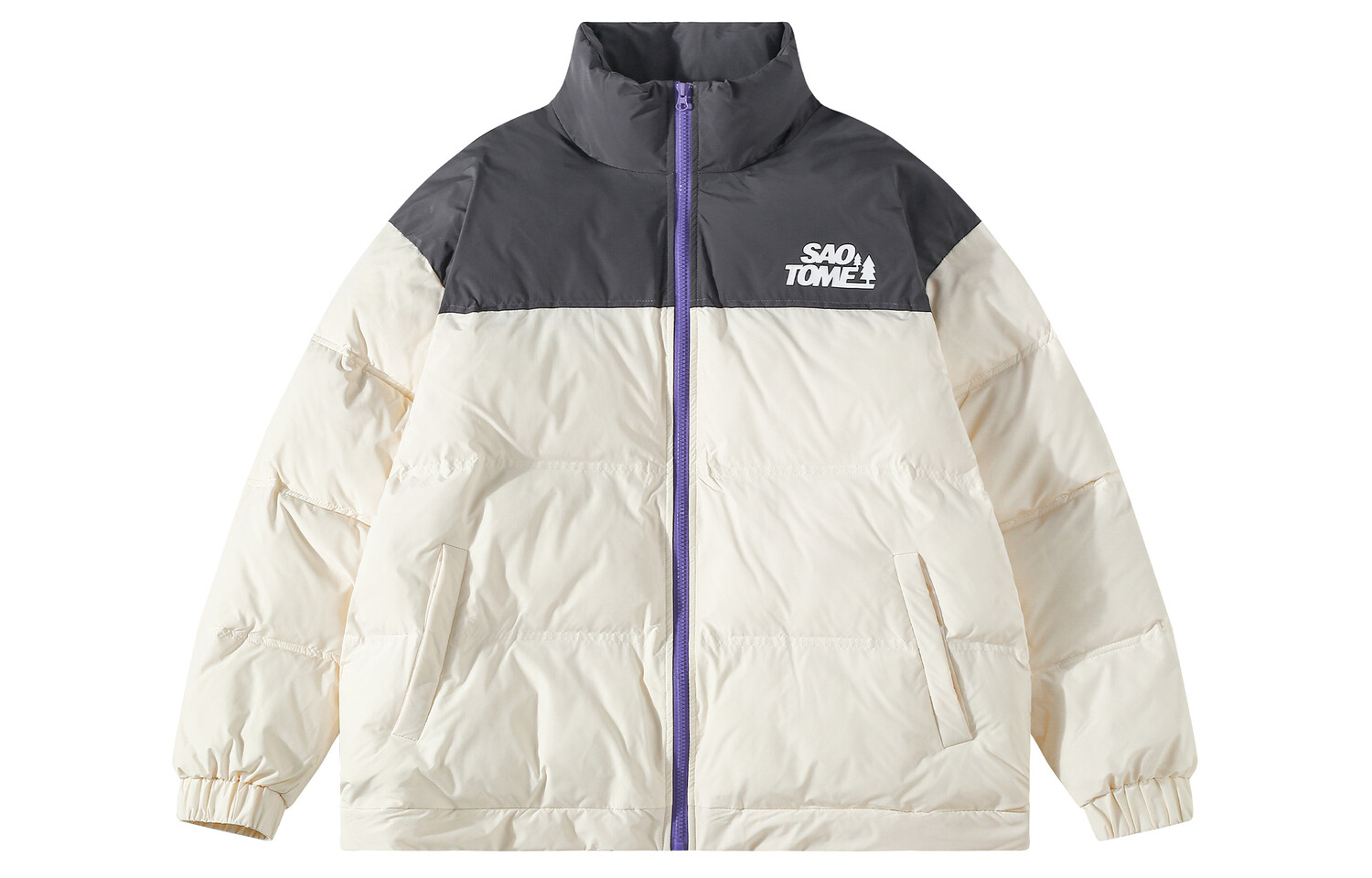 Keiko Saotome Женская стеганая куртка Saotome, Бело-серый (свободная майка-водолазка)
Keiko Saotome Женская стеганая куртка Saotome, Бело-серый (свободная майка-водолазка)