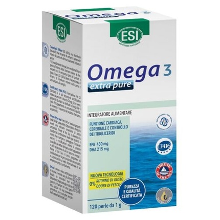 Омега-3 Extra Pure ESI 120 жемчужин Esi Srl
Омега-3 Extra Pure ESI 120 жемчужин Esi Srl