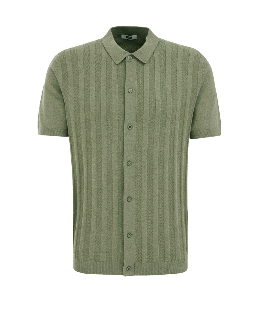 Рубашка обычного кроя на пуговицах WE Fashion, темно-зеленый
Рубашка обычного кроя на пуговицах WE Fashion, темно-зеленый