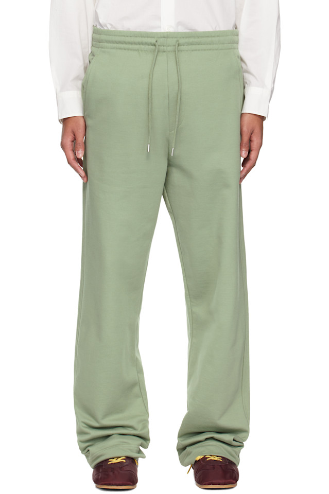 Dries Van Noten Зеленые спортивные штаны на завязках
Dries Van Noten Зеленые спортивные штаны на завязках
