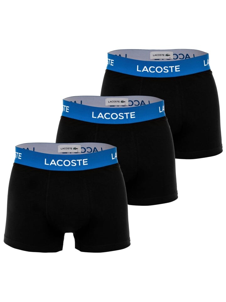 Боксеры Lacoste short 3er Pack, цвет schwarz/blau
Боксеры Lacoste short 3er Pack, цвет schwarz/blau