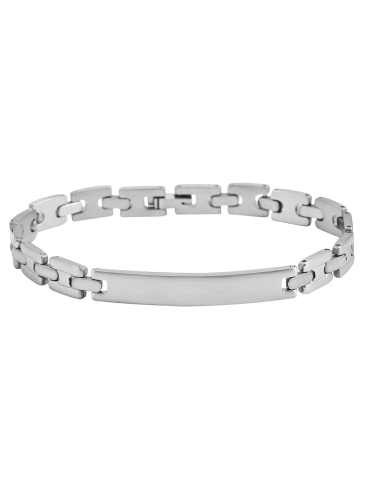 Adeliás Браслет унисекс - браслет из нержавеющей стали, 19 см, серебристый
Adeliás Браслет унисекс - браслет из нержавеющей стали, 19 см, серебристый