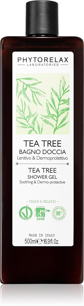 Успокаивающий гель для душа с маслом чайного дерева Phytorelax Laboratories, 500 мл
Успокаивающий гель для душа с маслом чайного дерева Phytorelax Laboratories, 500 мл