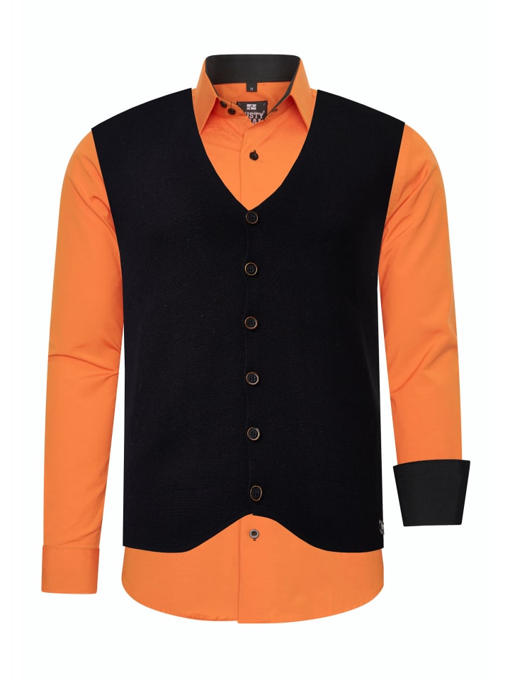 Rusty Neal Комплект из рубашки и жилета (2 шт.), оранжевый
Rusty Neal Комплект из рубашки и жилета (2 шт.), оранжевый