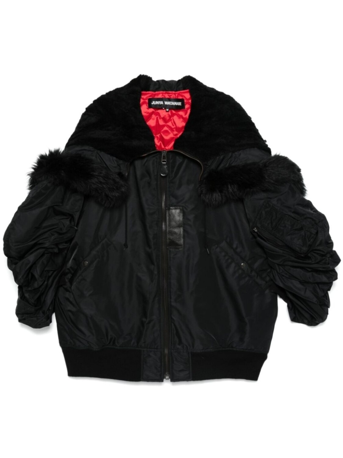 Junya Watanabe пальто с капюшоном, черный
Junya Watanabe пальто с капюшоном, черный