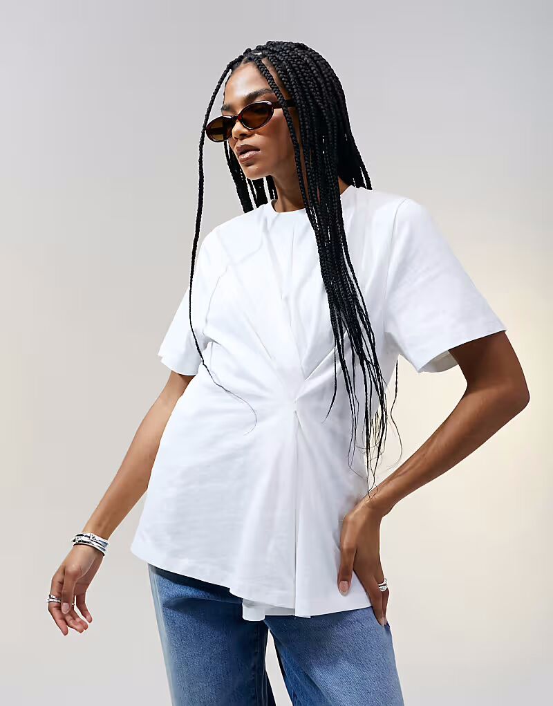 Белая футболка с защипами Asos Design, Белый, Белая футболка с защипами Asos Design
Белая футболка с защипами Asos Design, Белый, Белая футболка с защипами Asos Design