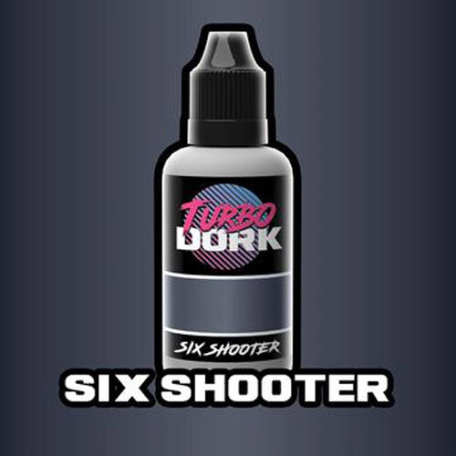 Аксессуары Turbo Dork Metallic Acrylic Paint: Six Shooter (20ml)
Аксессуары Turbo Dork Metallic Acrylic Paint: Six Shooter (20ml)