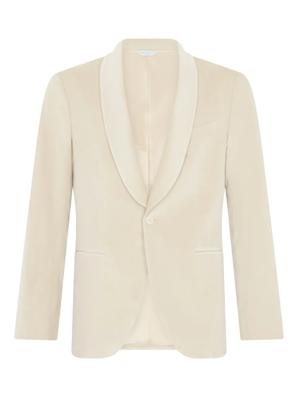 Однобортный блейзер Boglioli, нейтральный
Однобортный блейзер Boglioli, нейтральный