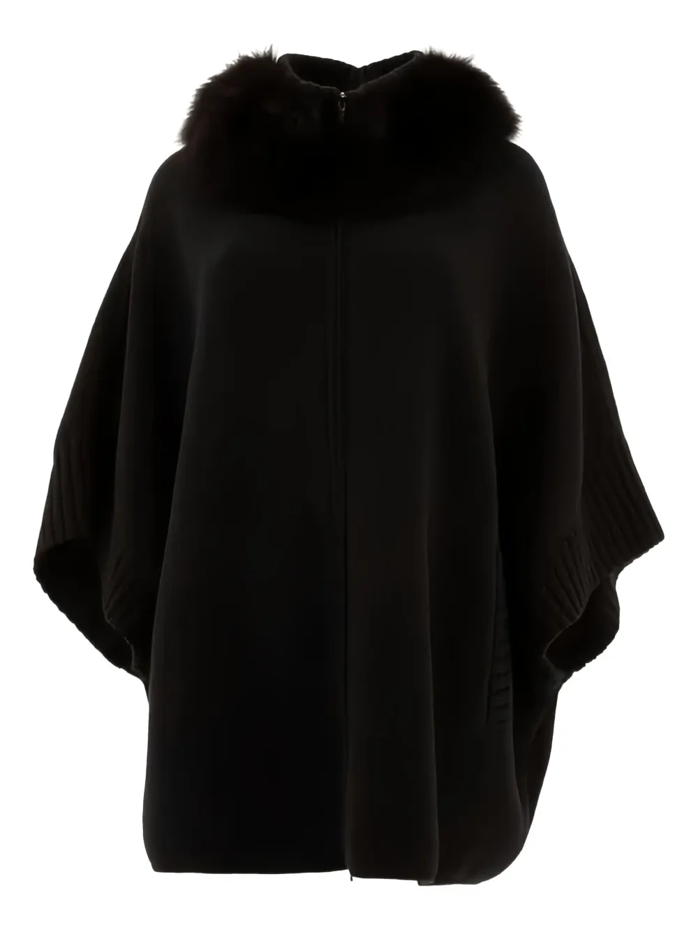 Накидка с меховой отделкой GIOVI, черный
Накидка с меховой отделкой GIOVI, черный