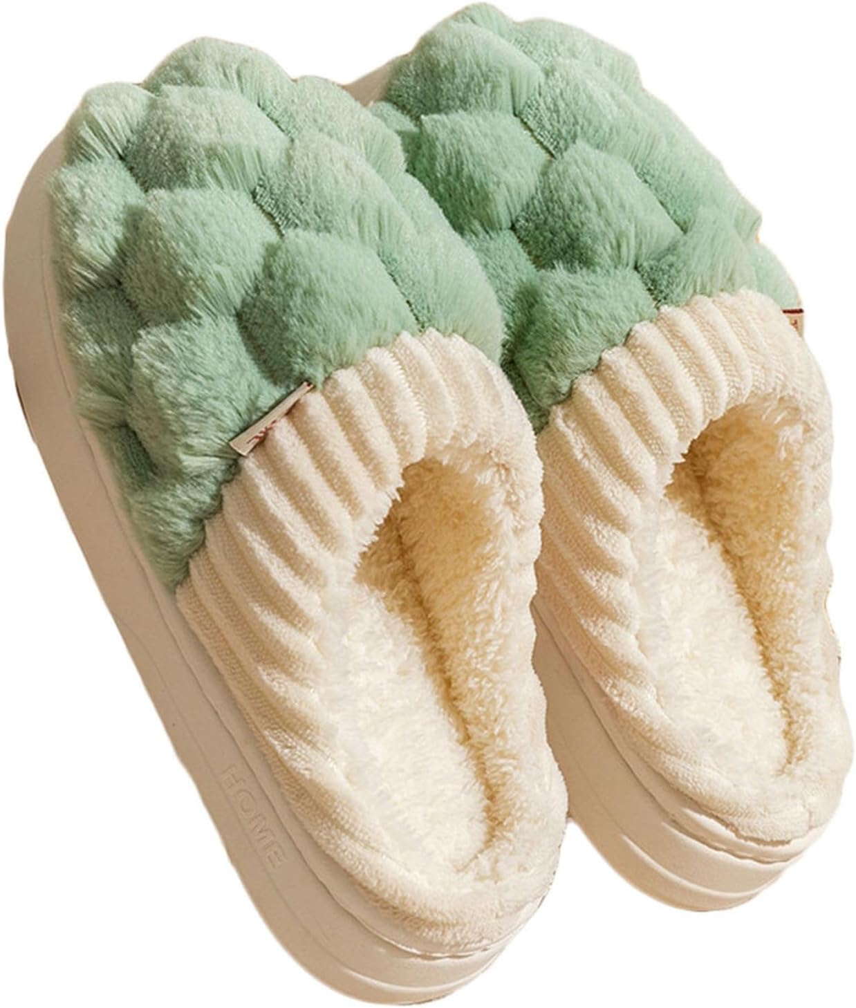 Тапочки JadeRich с узором в виде шестиугольников, на искусственном меху, домашние слипоны, теплые, удобные, с мягкой подошвой для женщин и мужчин, зеленый
Тапочки JadeRich с узором в виде шестиугольников, на искусственном меху, домашние слипоны, теплые, удобные, с мягкой подошвой для женщин и мужчин, зеленый