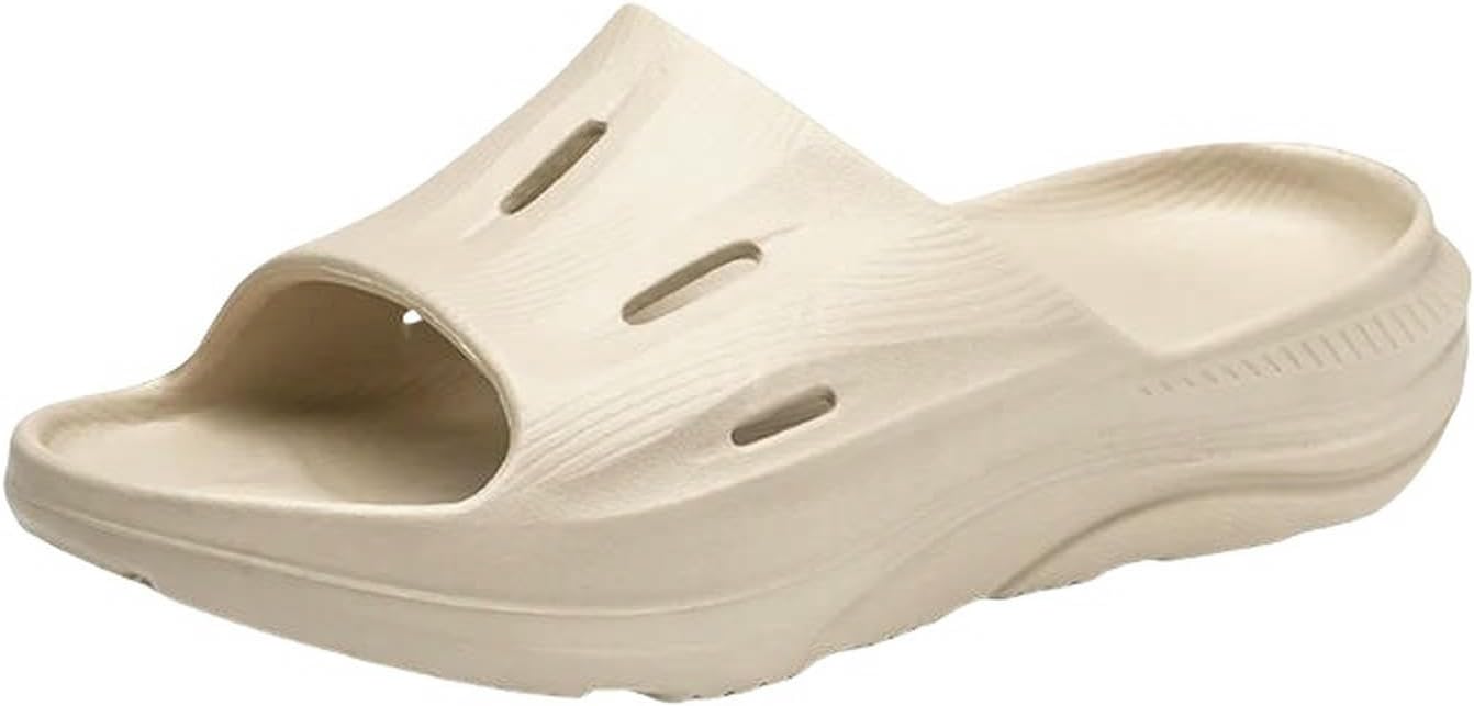 Домашние тапочки UEBHERV для мужчин, лаконичные тапочки, модные водонепроницаемые летние мужские шлепанцы с противоскользящей подошвой, легкие мягкие пляжные сандалии, хаки
Домашние тапочки UEBHERV для мужчин, лаконичные тапочки, модные водонепроницаемые летние мужские шлепанцы с противоскользящей подошвой, легкие мягкие пляжные сандалии, хаки