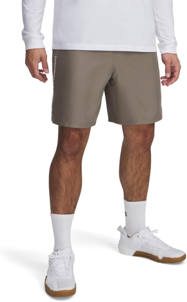 Шорты Under Armour Woven Wordmark, (201) Taupe Dusk/White
Шорты Under Armour Woven Wordmark, (201) Taupe Dusk/White