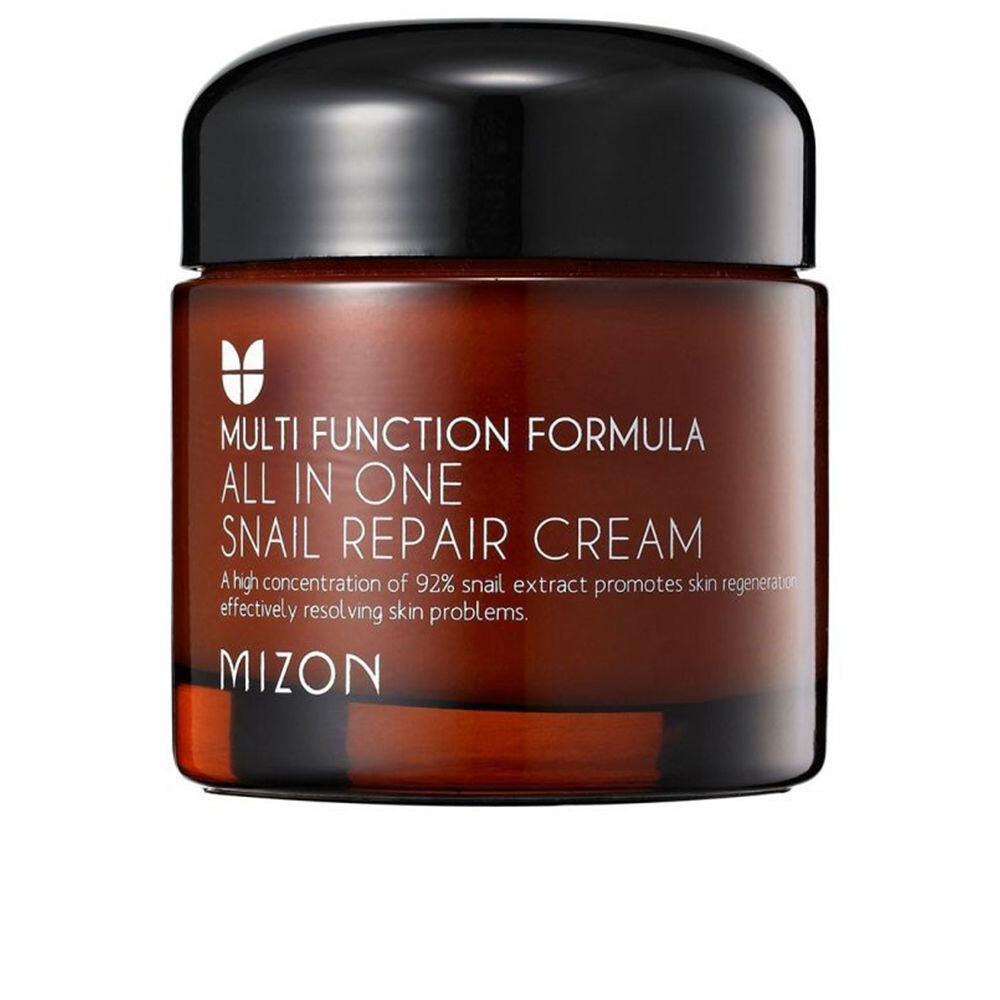 Увлажняющий крем для ухода за лицом All in one snail repair cream Mizon, 75 мл
Увлажняющий крем для ухода за лицом All in one snail repair cream Mizon, 75 мл
