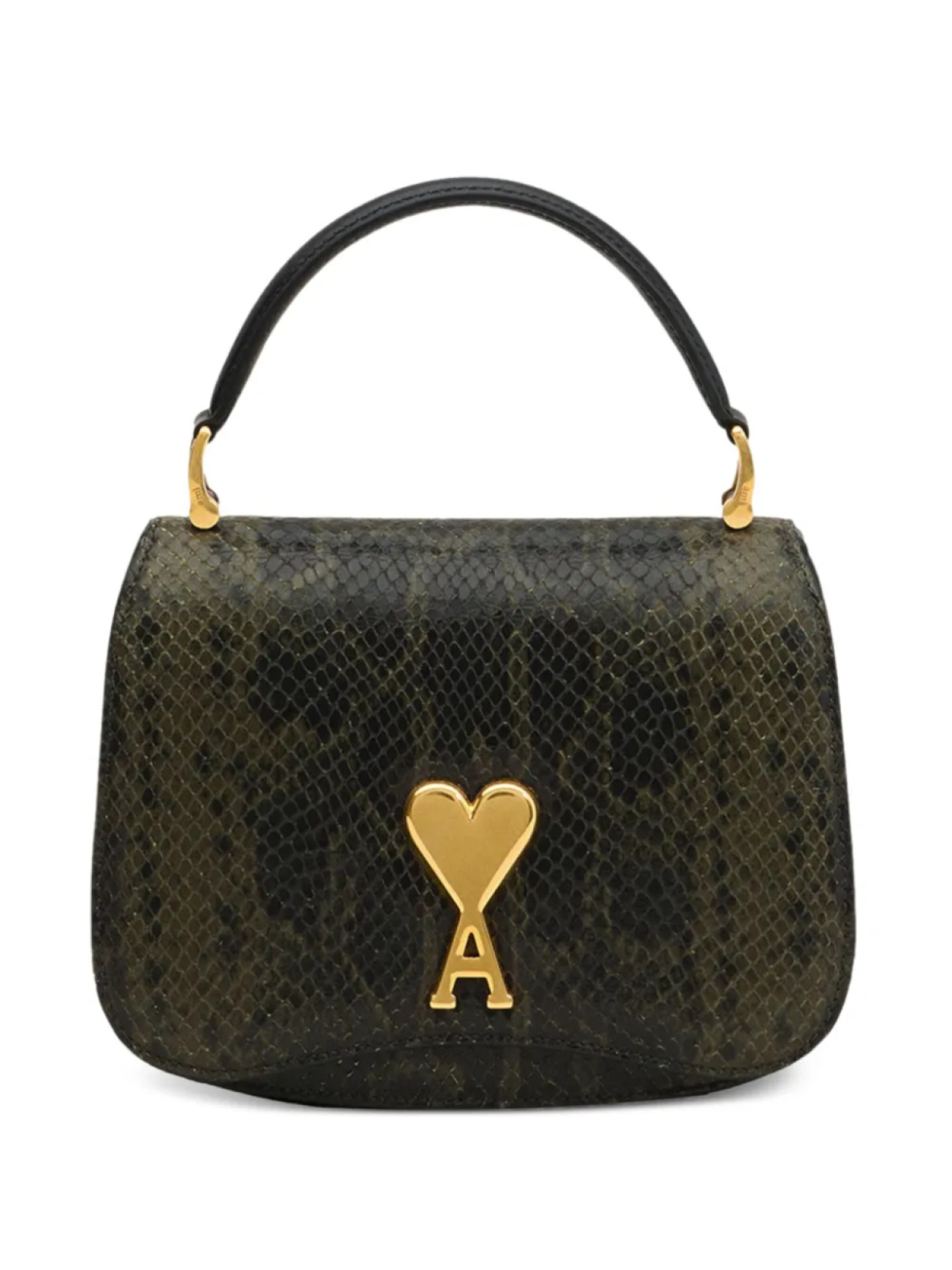 Сумка-тоут Paris Paris AMI Paris, зеленый 
Сумка-тоут Paris Paris AMI Paris, зеленый