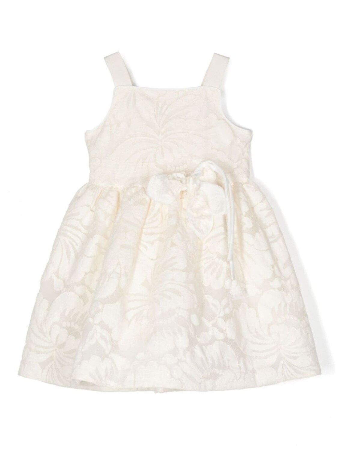 Кружевное платье с цветочной аппликацией Mi Mi Sol, бежевый
Кружевное платье с цветочной аппликацией Mi Mi Sol, бежевый