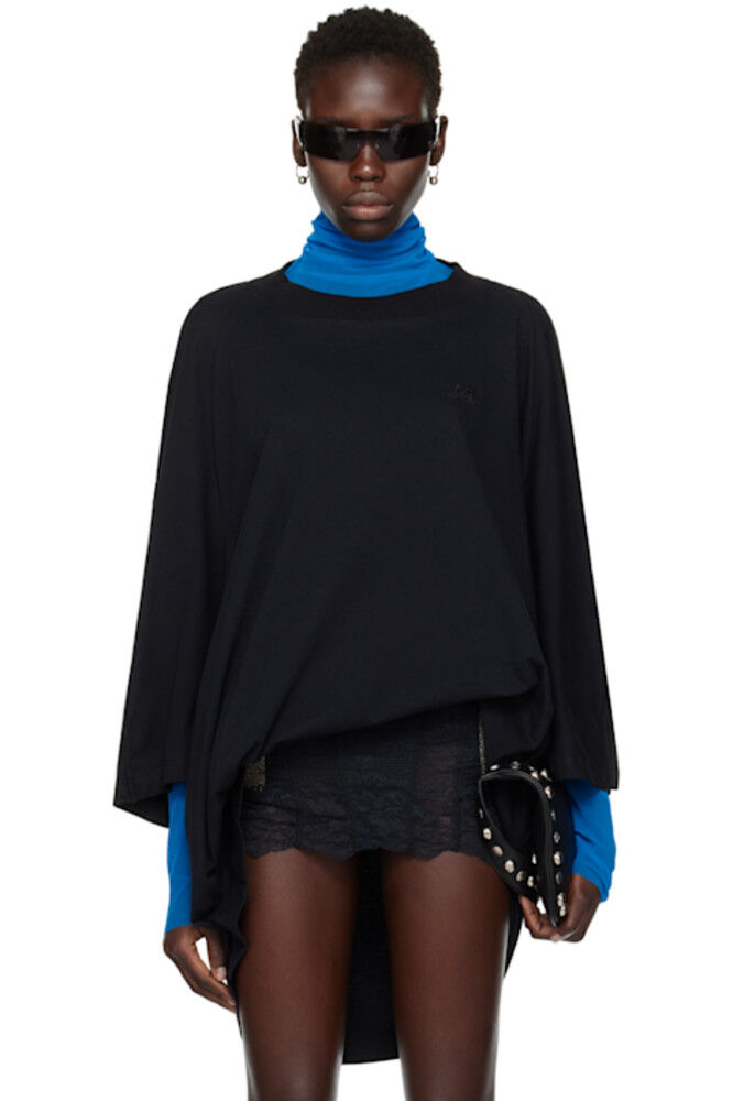 Черная футболка Shayne Oliver Edition Jean Paul Gaultier
Черная футболка Shayne Oliver Edition Jean Paul Gaultier