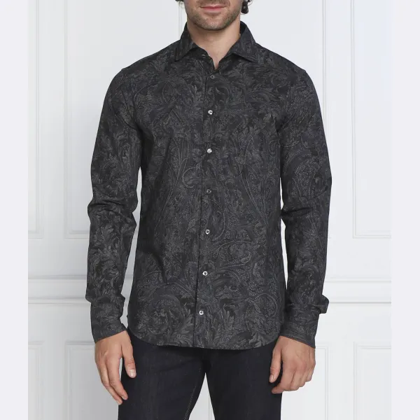 Рубашка узкого кроя Van Laack, черный
Рубашка узкого кроя Van Laack, черный