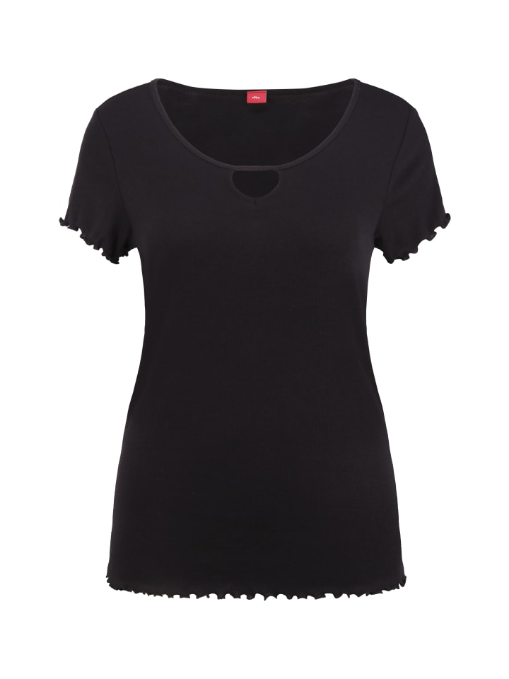 s.Oliver Черная пижамная рубашка
s.Oliver Черная пижамная рубашка