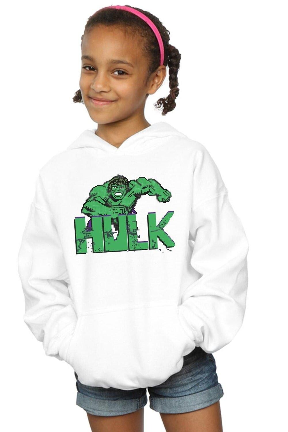 Халк Пиксельная толстовка Marvel, белый
Халк Пиксельная толстовка Marvel, белый