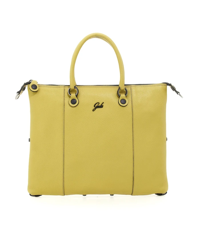 Желтая кожаная сумка-шоппер-трансформер Gabs, желтый
Желтая кожаная сумка-шоппер-трансформер Gabs, желтый