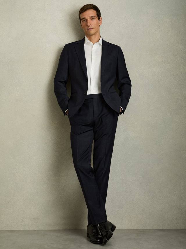 Сшитые на заказ текстурированные брюки из смесовой шерсти hatch Reiss, темно-синий
Сшитые на заказ текстурированные брюки из смесовой шерсти hatch Reiss, темно-синий