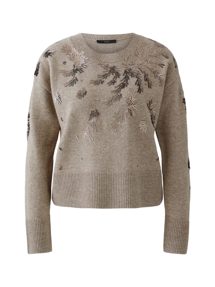 Свитер дымчато-серого цвета Oui
Свитер дымчато-серого цвета Oui