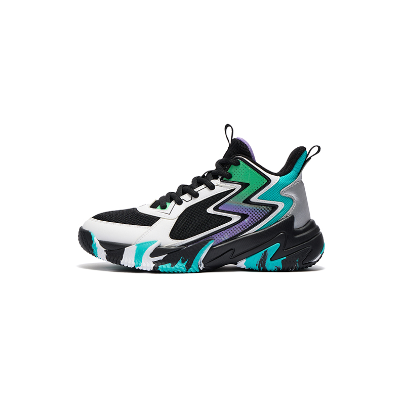 361°KIDS Hummer 2.0 амортизирующие устойчивые к истиранию дышащие детские баскетбольные кроссовки mid top black white green
361°KIDS Hummer 2.0 амортизирующие устойчивые к истиранию дышащие детские баскетбольные кроссовки mid top black white green