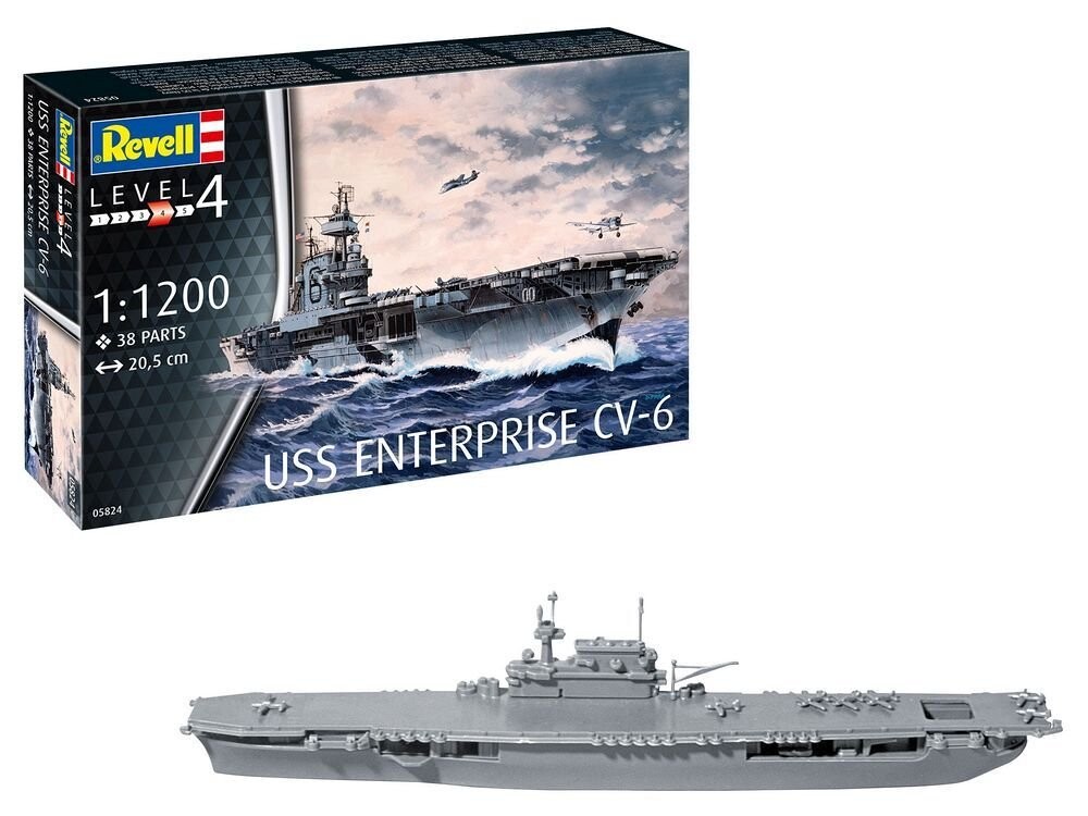 Набор моделей 1/1200 /65824/ USS Enterprise Revell
Набор моделей 1/1200 /65824/ USS Enterprise Revell