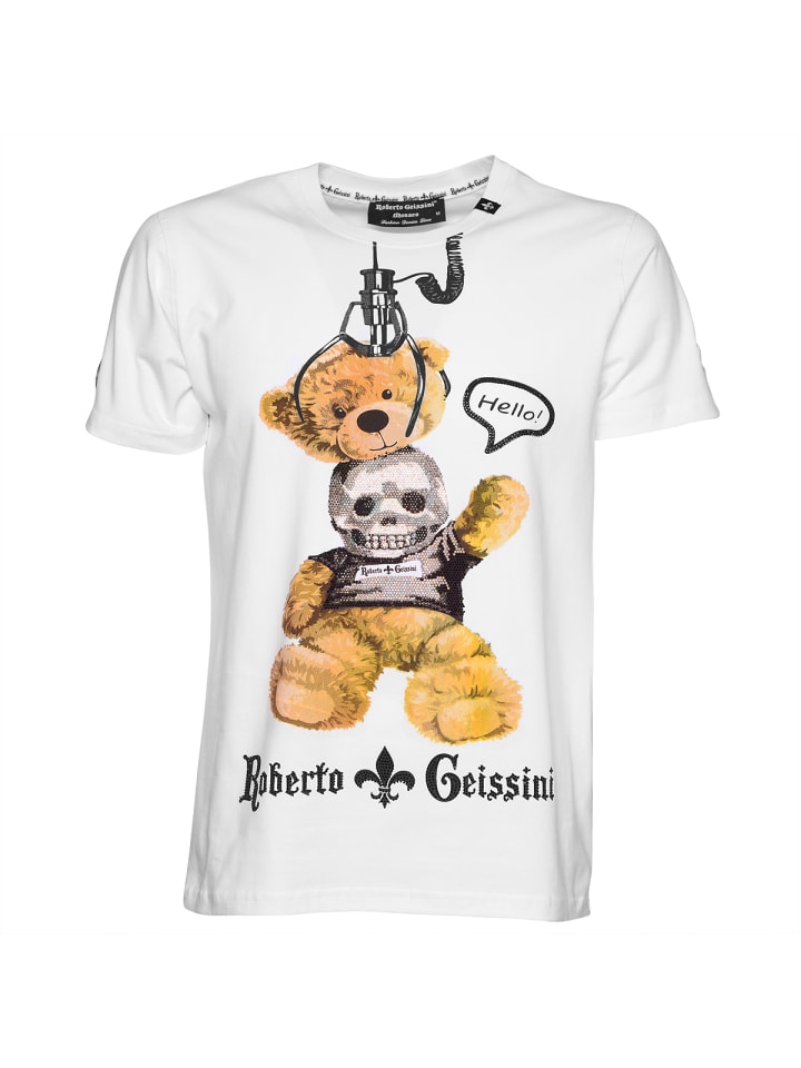 Футболка с изображением медведя-черепа, белая, унисекс Roberto Geissini, Белый, Футболка с изображением медведя-черепа, белая, унисекс Roberto Geissini
Футболка с изображением медведя-черепа, белая, унисекс Roberto Geissini, Белый, Футболка с изображением медведя-черепа, белая, унисекс Roberto Geissini