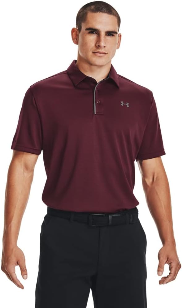 Under Armour мужская поло для гольфа Tech, Maroon (609)/Graphite
Under Armour мужская поло для гольфа Tech, Maroon (609)/Graphite