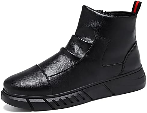 Мужские итальянские высокие ботинки Vannida из кашемира и кожи, осенне-зимние ботинки Чакка с боковой молнией, противоскользящие и с амортизацией, черный
Мужские итальянские высокие ботинки Vannida из кашемира и кожи, осенне-зимние ботинки Чакка с боковой молнией, противоскользящие и с амортизацией, черный