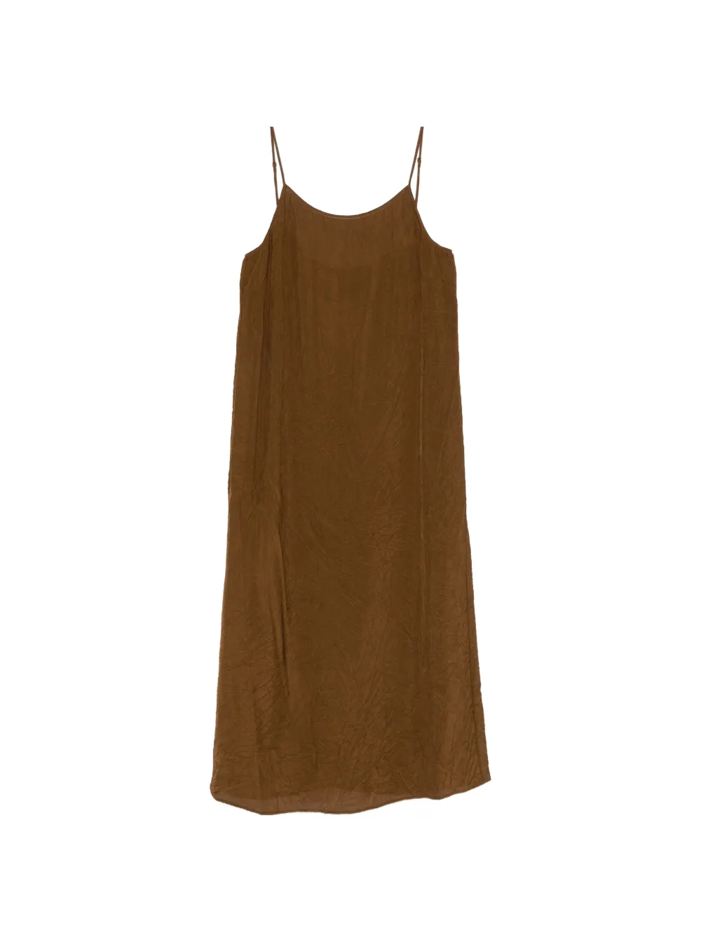 Текстурированное миди-платье на тонких бретелях Uma Wang, коричневый
Текстурированное миди-платье на тонких бретелях Uma Wang, коричневый