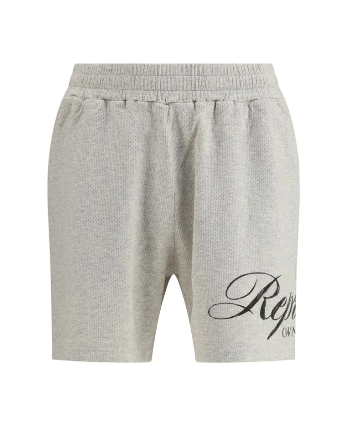 Шорты из сетчатой ткани с надписью "Клуб владельцев" Represent, серый
Шорты из сетчатой ткани с надписью "Клуб владельцев" Represent, серый