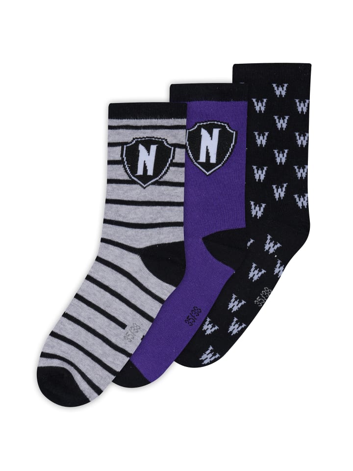 Носки ONOMATO! 3er-Set: Socken Wednesday, разноцветный
Носки ONOMATO! 3er-Set: Socken Wednesday, разноцветный